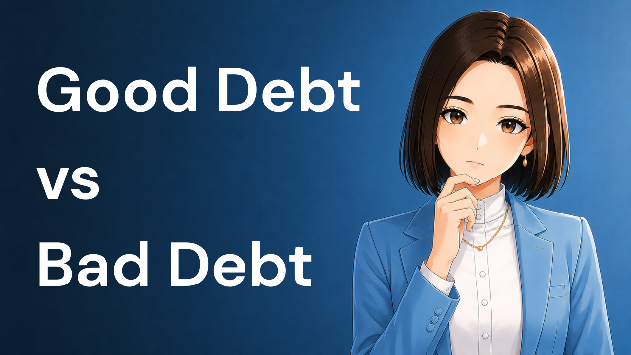 Good debt vs bad debt explained