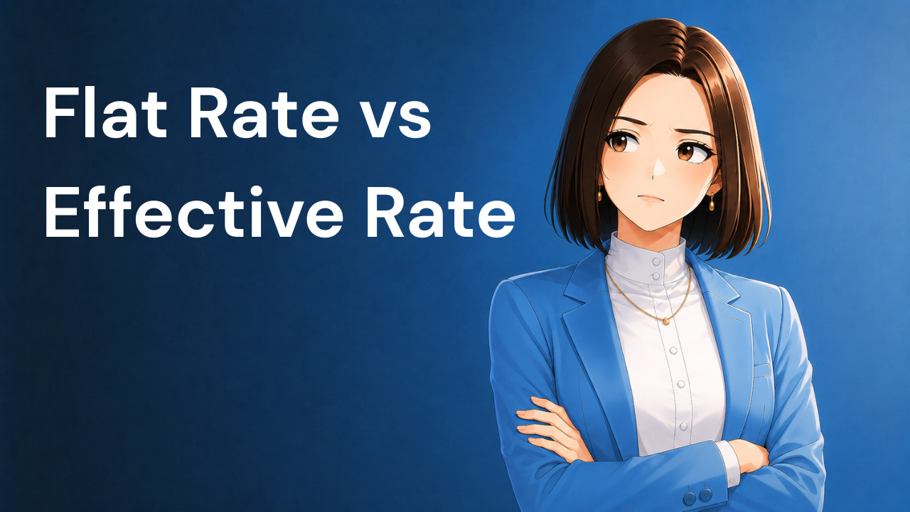 Mei skeptical flat rate vs effective rate